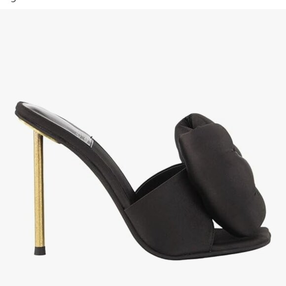 Jeffrey Campbell Bow Down Satin Bow Heels - Picture 5 of 5